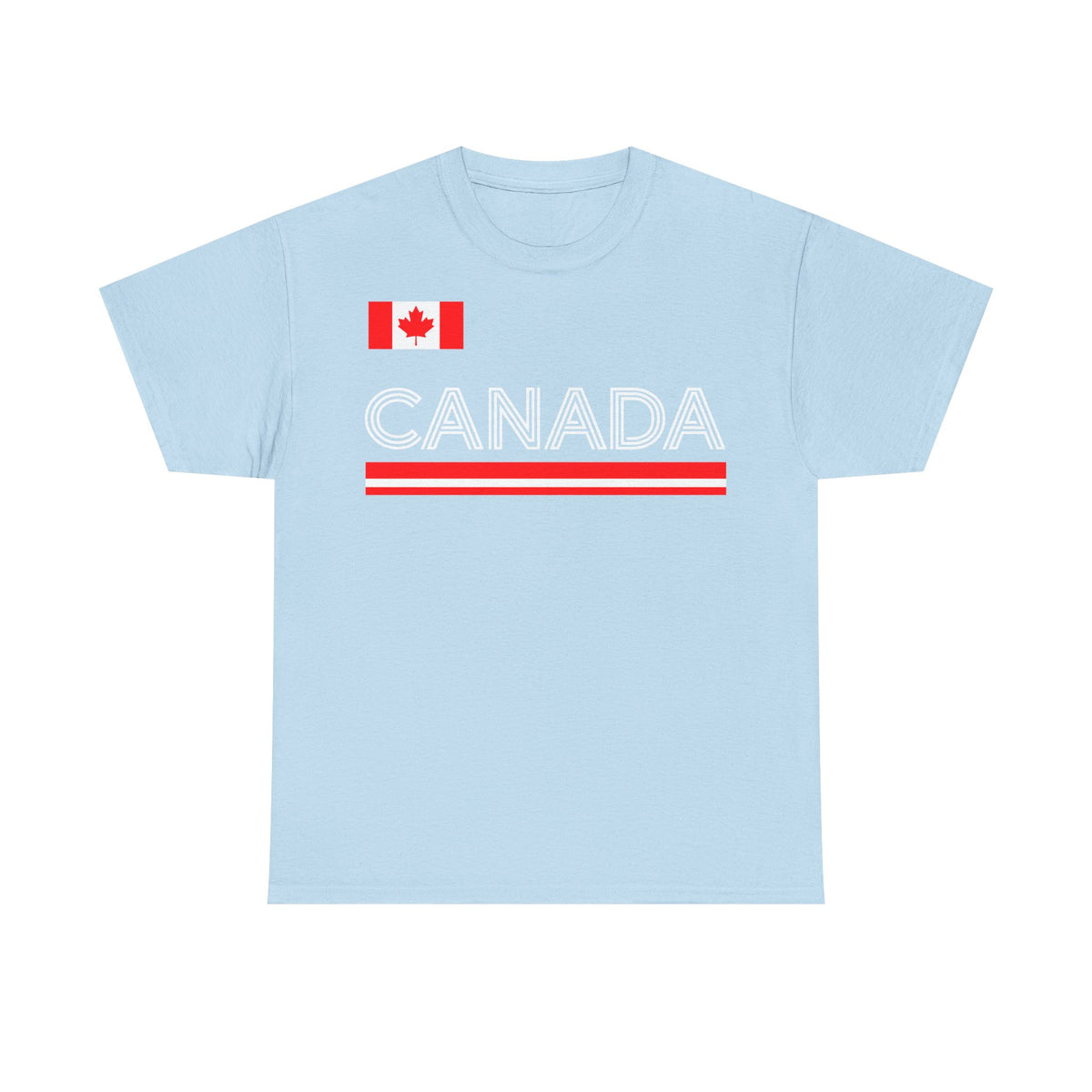 Canada Kanada Wappen Flagge Fan Sport Fußball Geschenkidee - Unisey T-Shirt