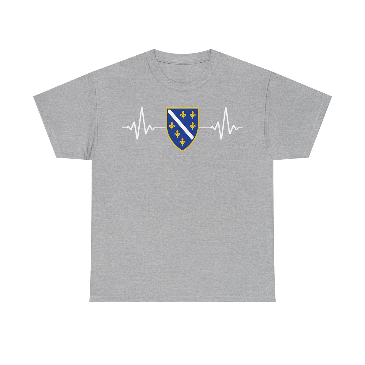 Bosnia Wappen Flagge Stolz Heimat Fußball fan Geschenkidee - Unisex T-Shirt