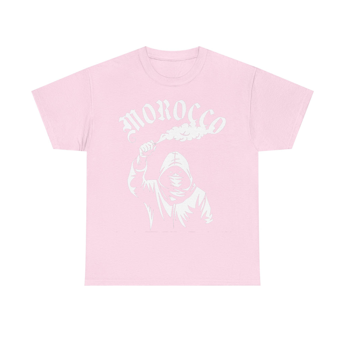 Escudo de hooligan de Marruecos Bandera de Marruecos Fútbol Aficionado Deporte Idea de regalo - Camiseta unisex