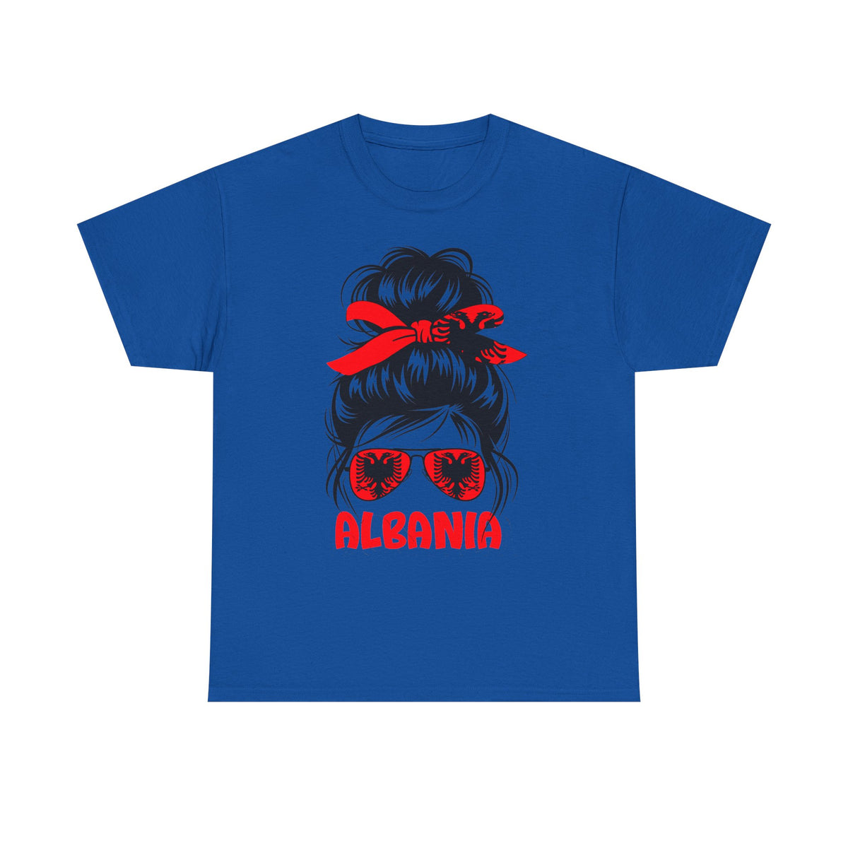 Camiseta unisex de Albania, escudo albanés, bandera, águila, fútbol, aficionado, deporte