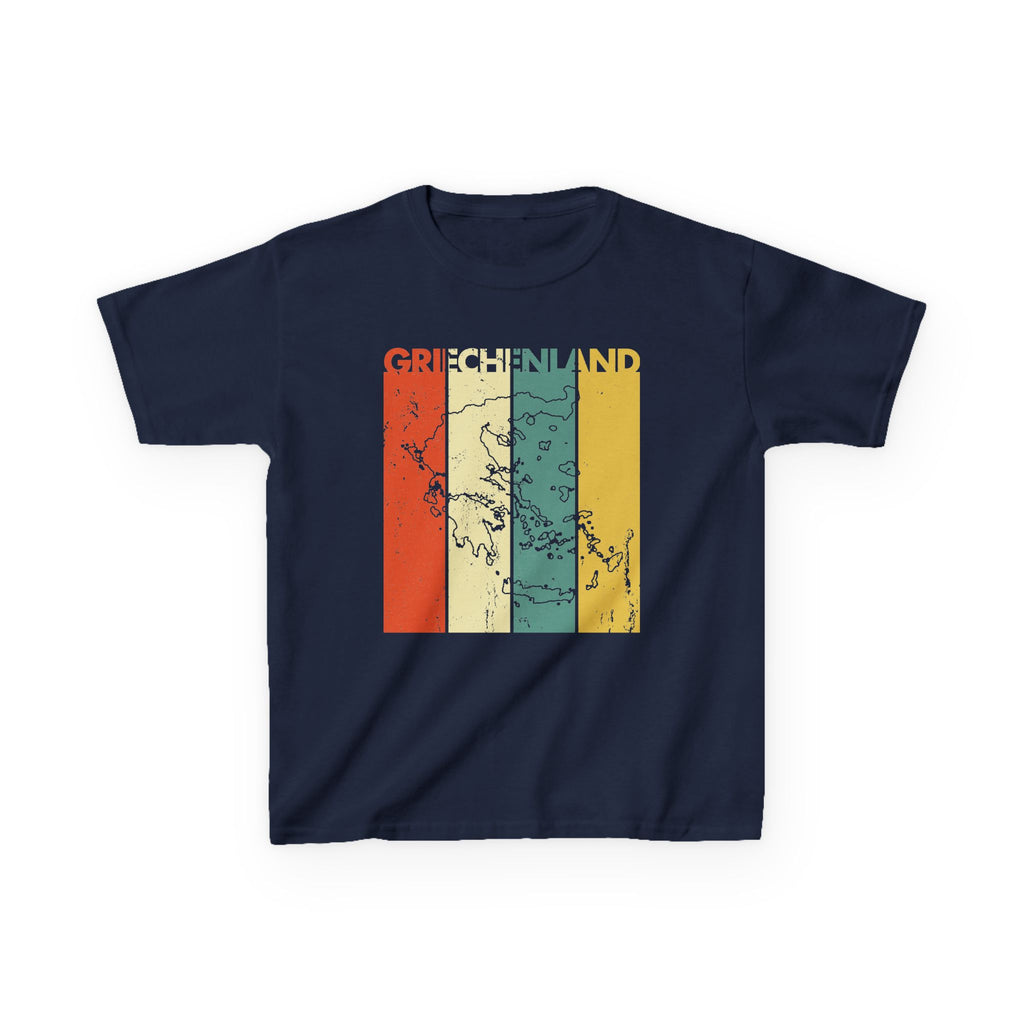 Greece Griechenland Flagge Wappen Heimat Fußball Sport Fan Geschenkidee - Für Kinder & Jugendliche Unisex T-Shirt