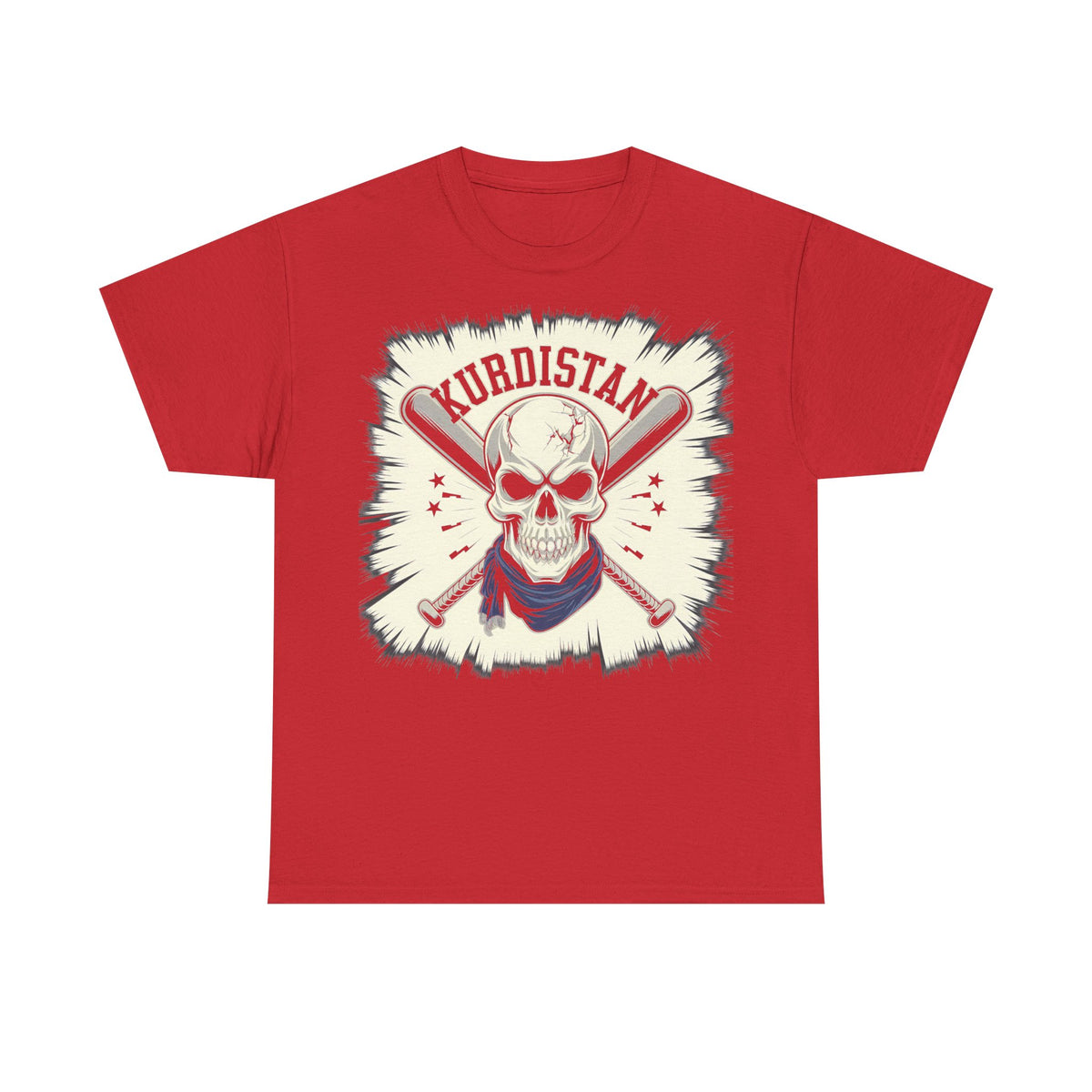Camiseta unisex con escudo, bandera y regalo para los aficionados del Kurdistán: Azadi, patria
