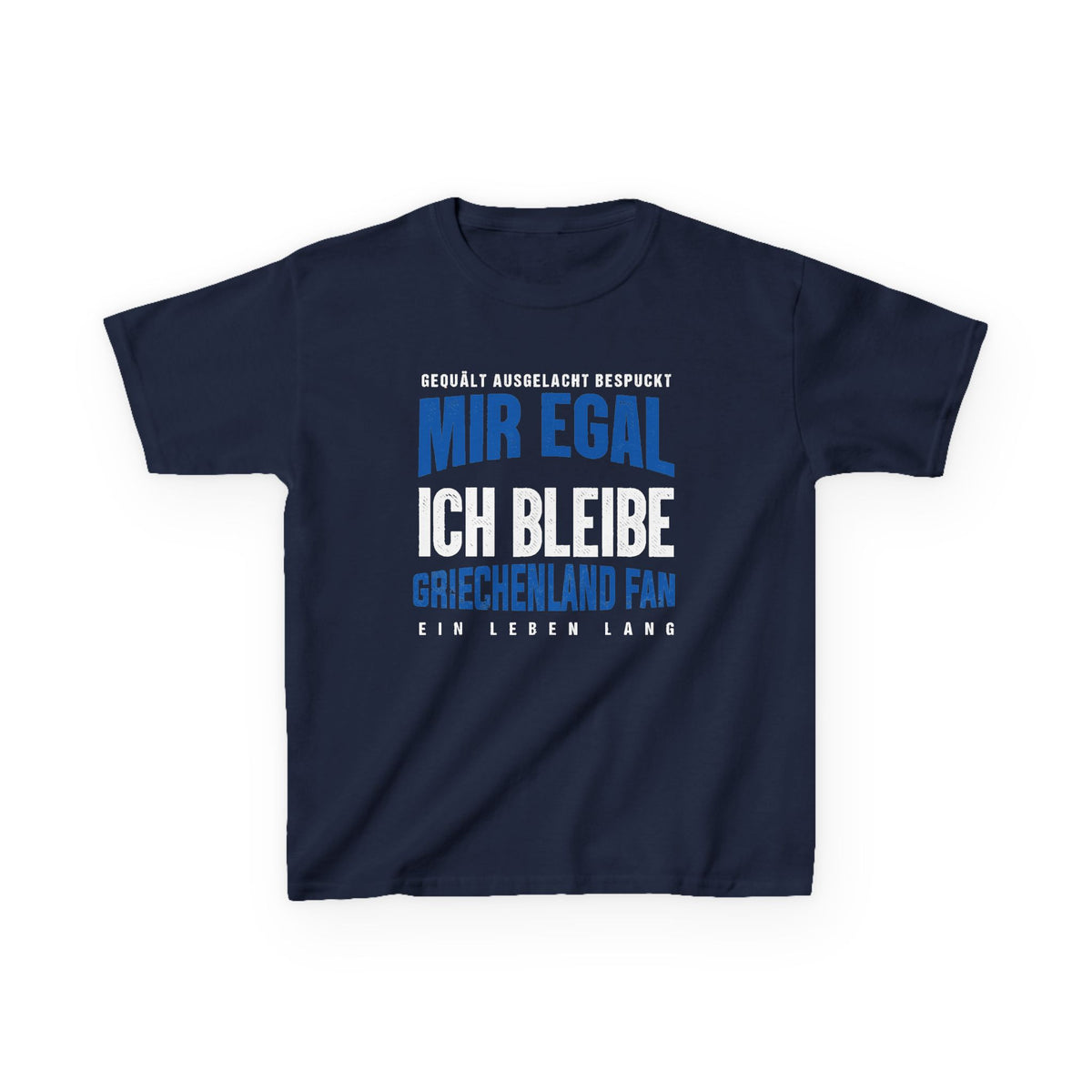 Greece Griechenland Flagge Wappen Heimat Fußball Sport Fan Geschenkidee - Für Kinder & Jugendliche Unisex T-Shirt
