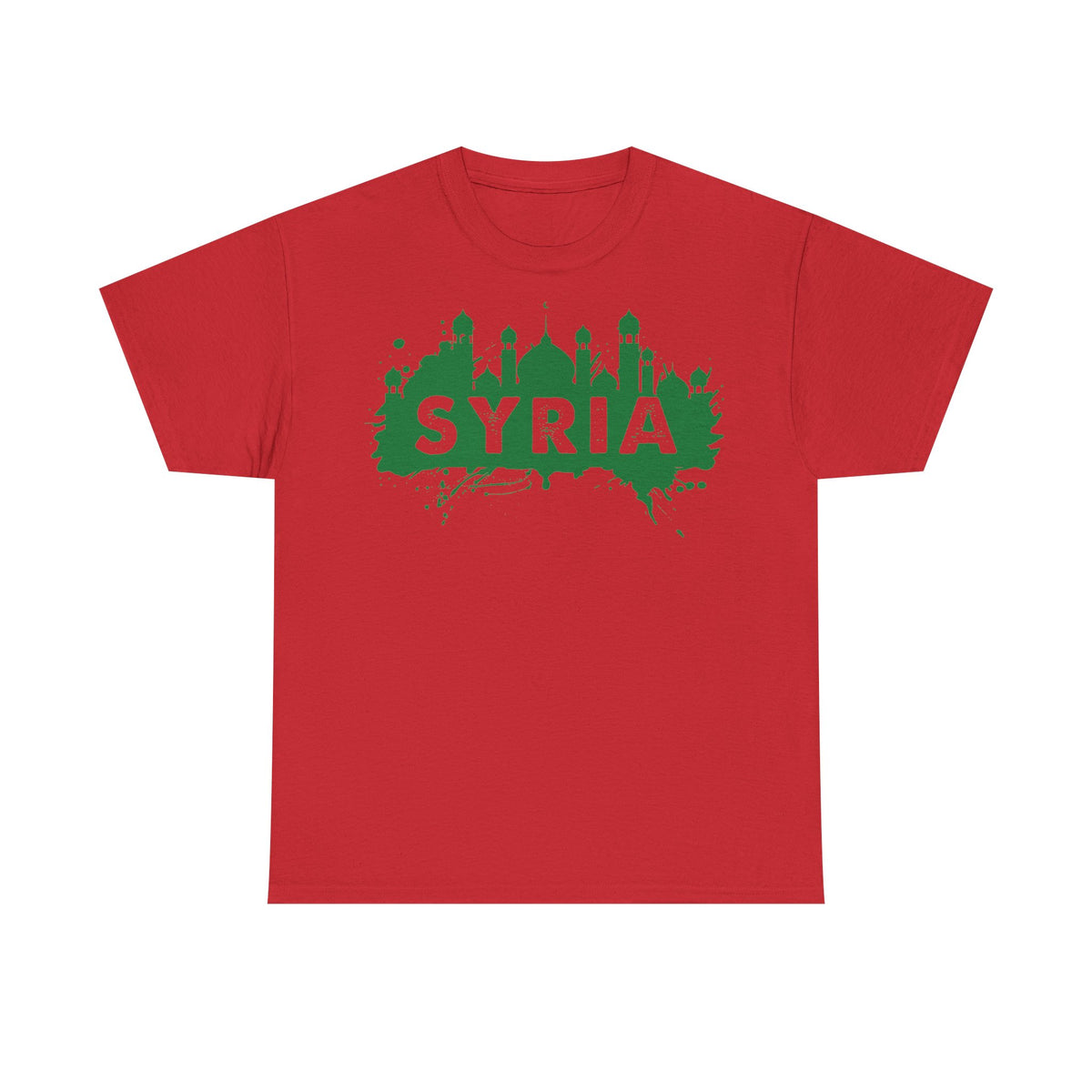 Syria Syrien Wappen Flagge Heimat Sport Fan Geschenkidee - Unisex T-Shirt