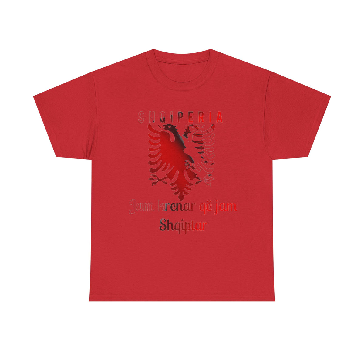Camiseta unisex de Albania, escudo albanés, bandera, águila, fútbol, aficionado, deporte