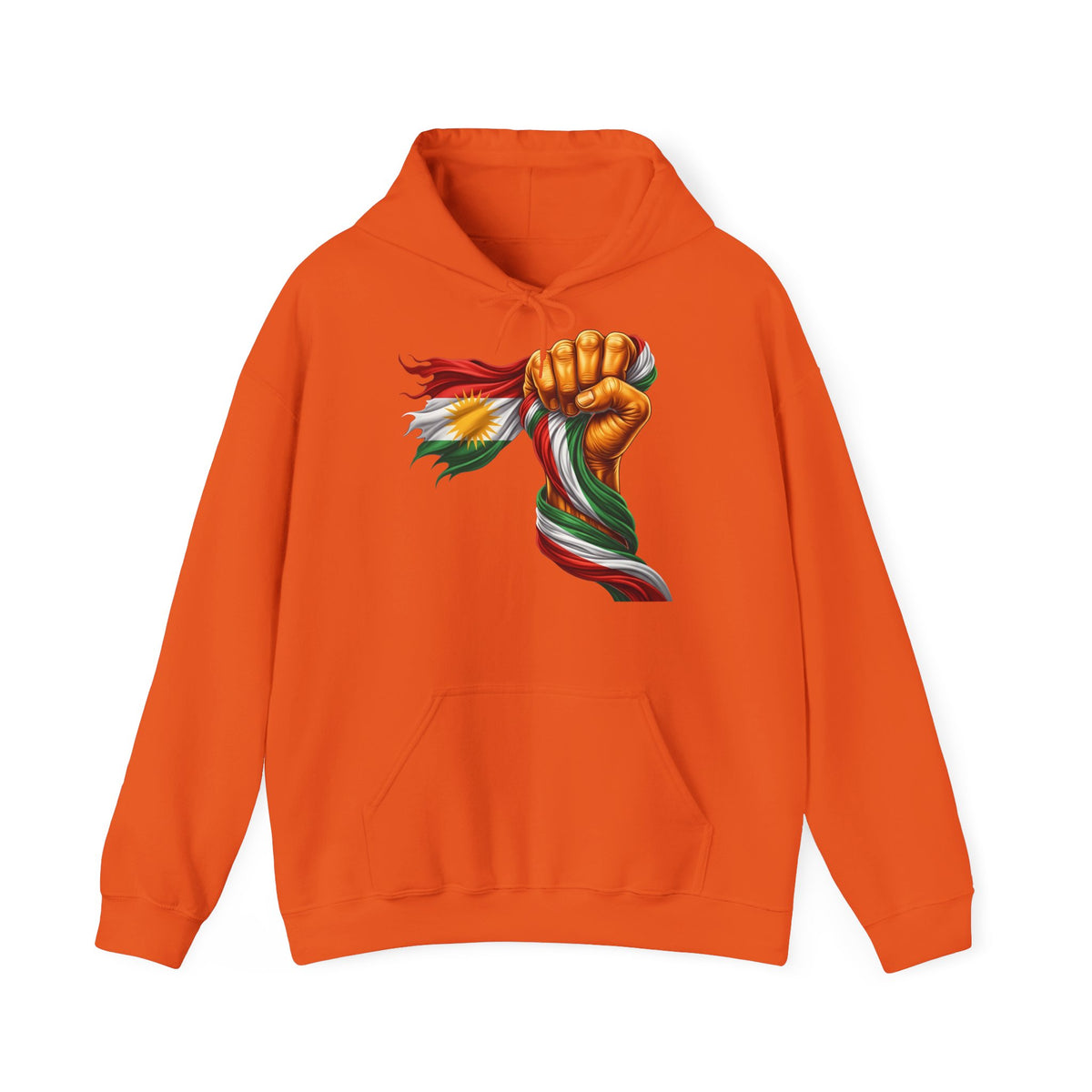 Kurdistan Power Azadi Flagge Geschenkidee - Unisex Hoodie