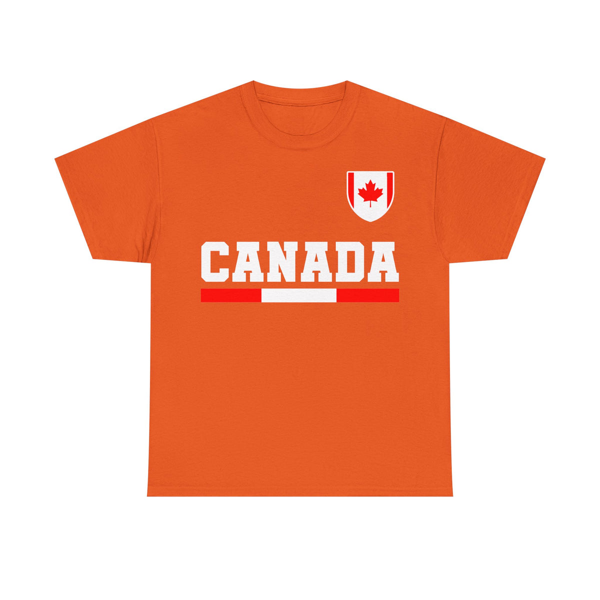 Canada Kanada Wappen Flagge Fan Sport Fußball Geschenkidee - Unisey T-Shirt