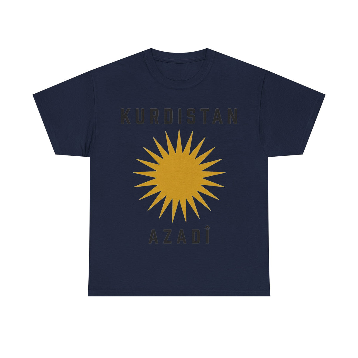 Kurdistan Azadi Sonne Wappen Geschenkidee - Unisex T-Shirt