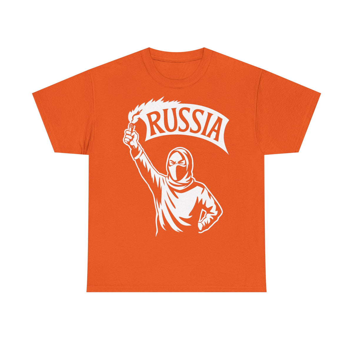 Russia Russia hooligan Mosca aquila bandiera stemma regalo sport tifoso moda - Maglietta unisex