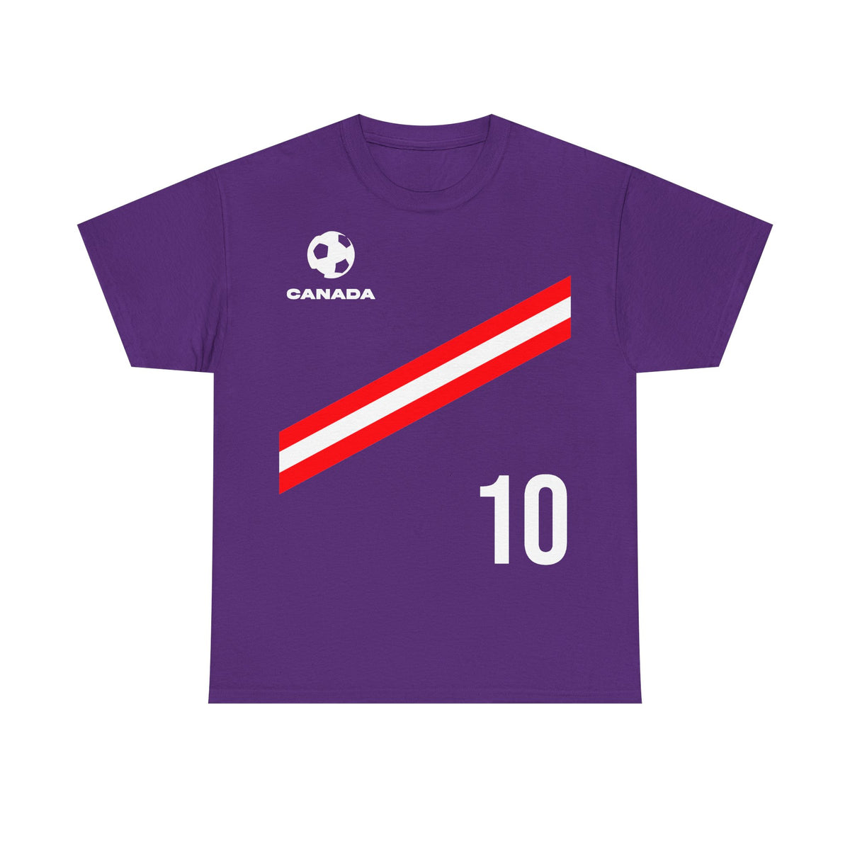Canada Kanada Wappen Flagge Fan Sport Fußball Geschenkidee - Unisey T-Shirt
