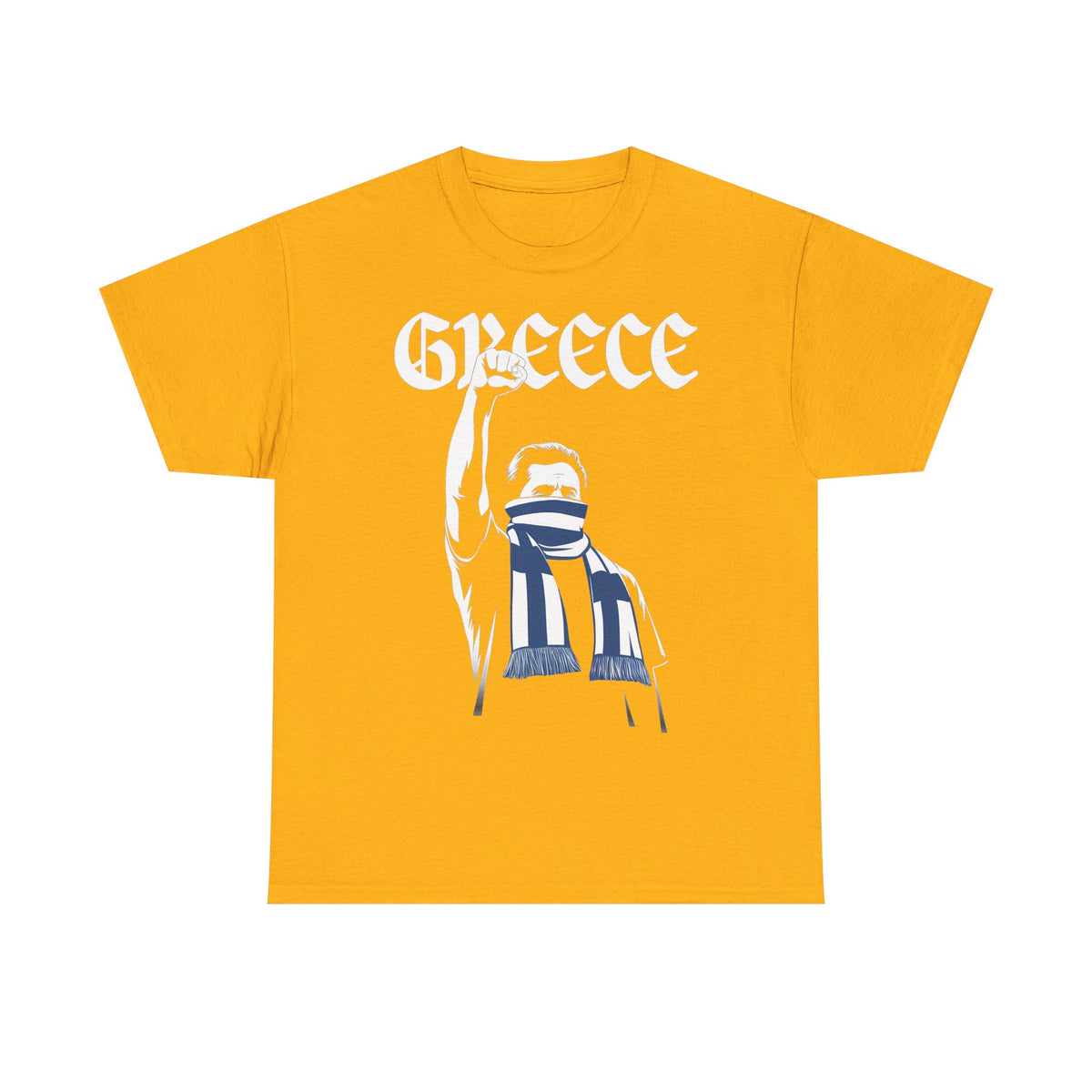 Grecia Grecia hooligan bandera escudo patria fútbol deporte aficionado idea de regalo - camiseta unisex
