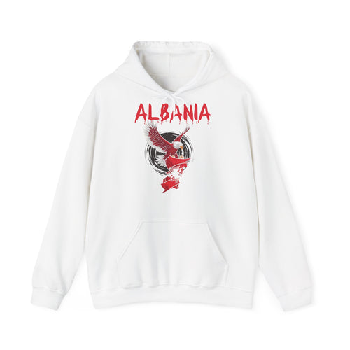 Albania Adler Street Art Urban Flagge - Unisex Hoodie