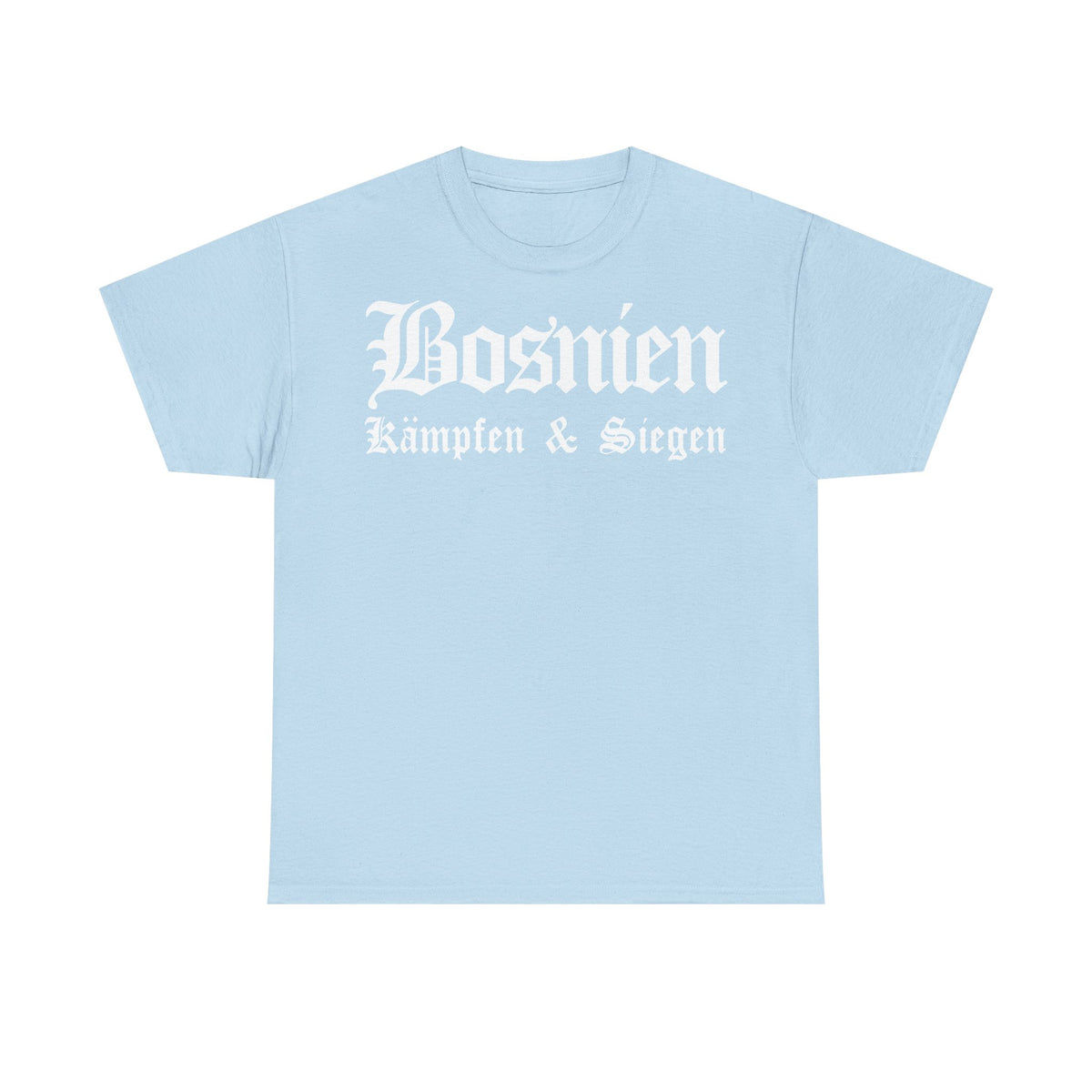 Bosnia Wappen Flagge Stolz Heimat Fußball fan Geschenkidee - Unisex T-Shirt