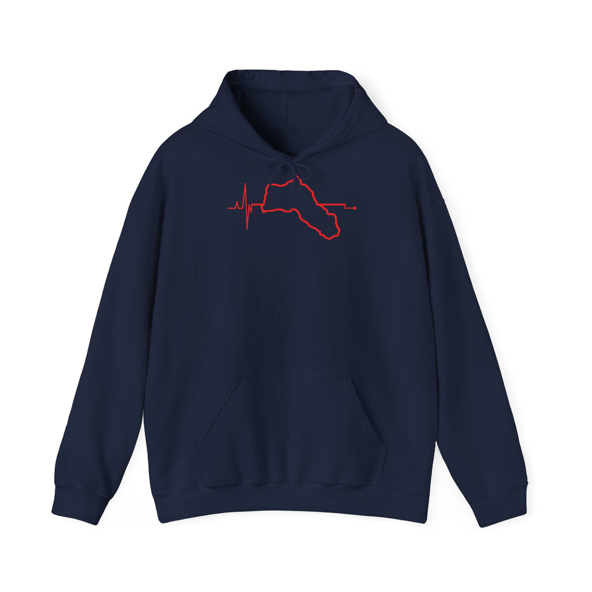 Kurdistan patria orgoglio stemma bandiera sport calcio regalo per tifosi - felpa con cappuccio unisex