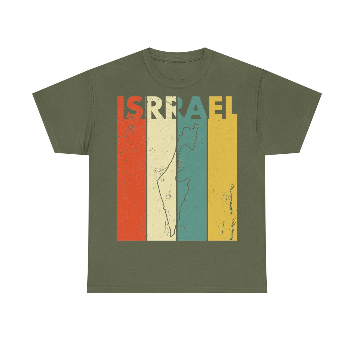 Israel Wappen Flagge Fan Geschenkidee Fashion - Unisex T-Shirt