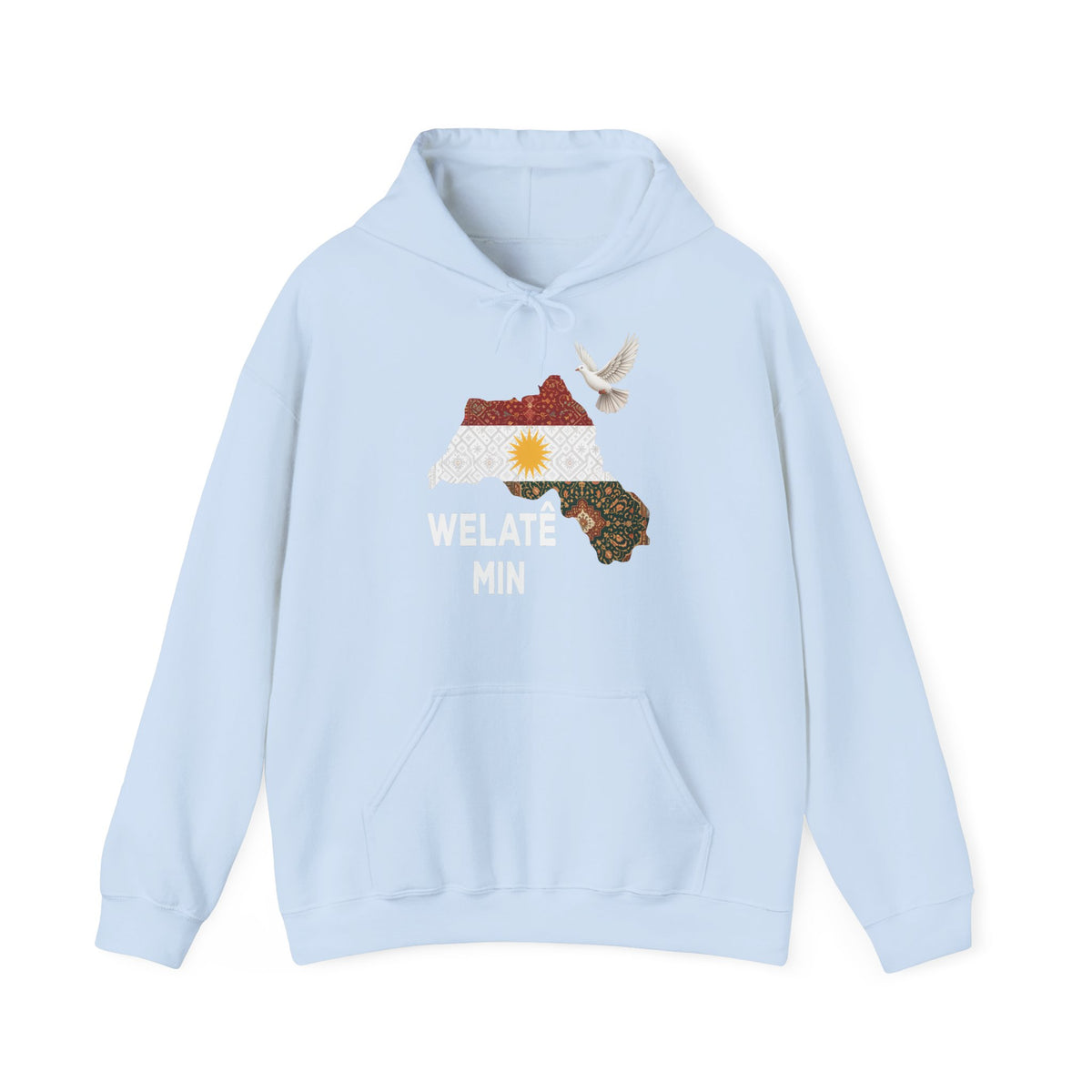 WELATE MIN KURDISTAN Azadi Nostalgie - Unisex Hoodie