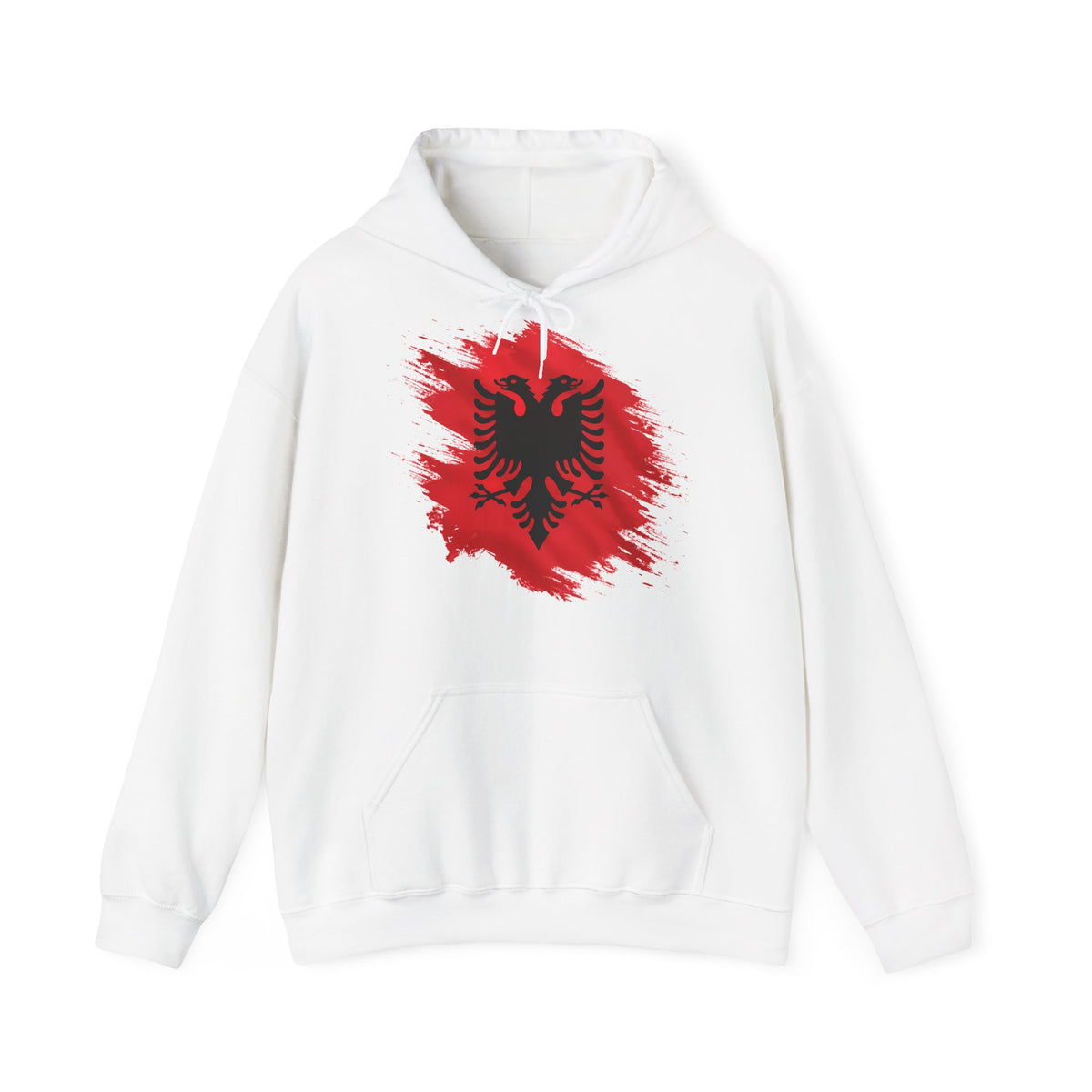 Albania Art Doppeladler Street Style Geschenkidee - Unisex Hoodie