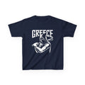 Greece Griechenland Hooligan Flagge Wappen Heimat Fußball Sport Fan Geschenkidee - Für Kinder & Jugendliche Unisex T-Shirt