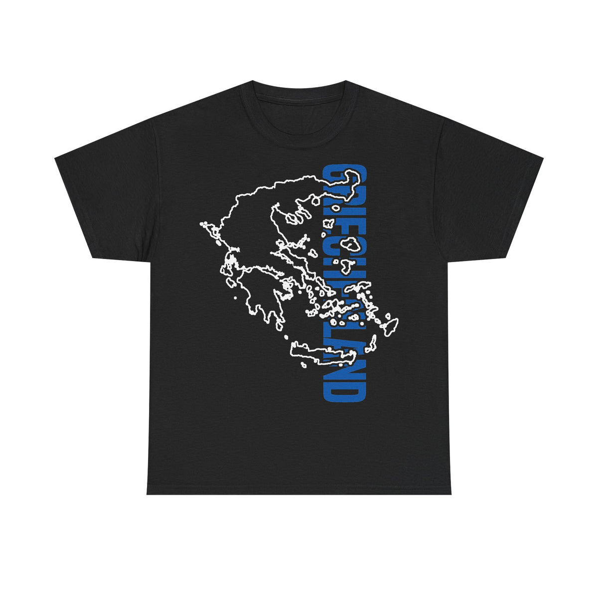 Grecia Grecia Bandera Escudo Patria Fútbol Deporte Aficionado Idea de regalo - Camiseta unisex