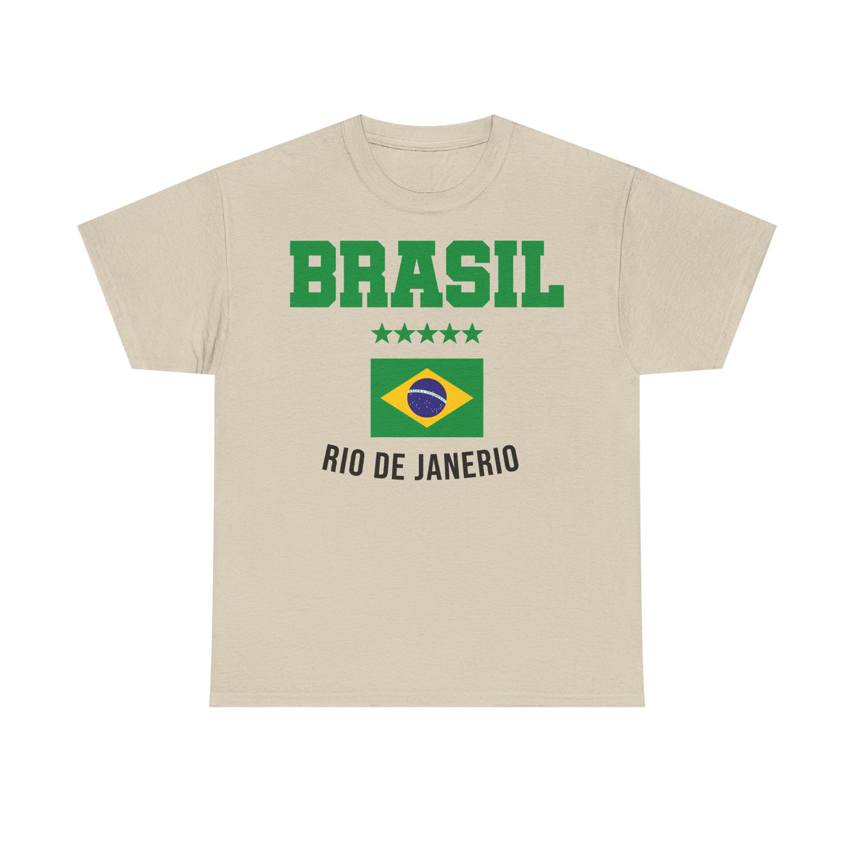 Brazil Brasilien Wappen Flagge Sport Fan Fußball Geschenkidee - Unisex T-Shirt