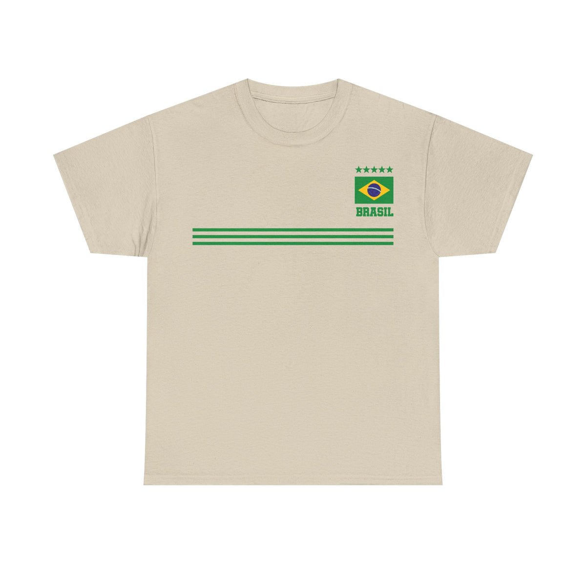 Brazil Brasilien Wappen Flagge Sport Fan Fußball Geschenkidee - Unisex T-Shirt