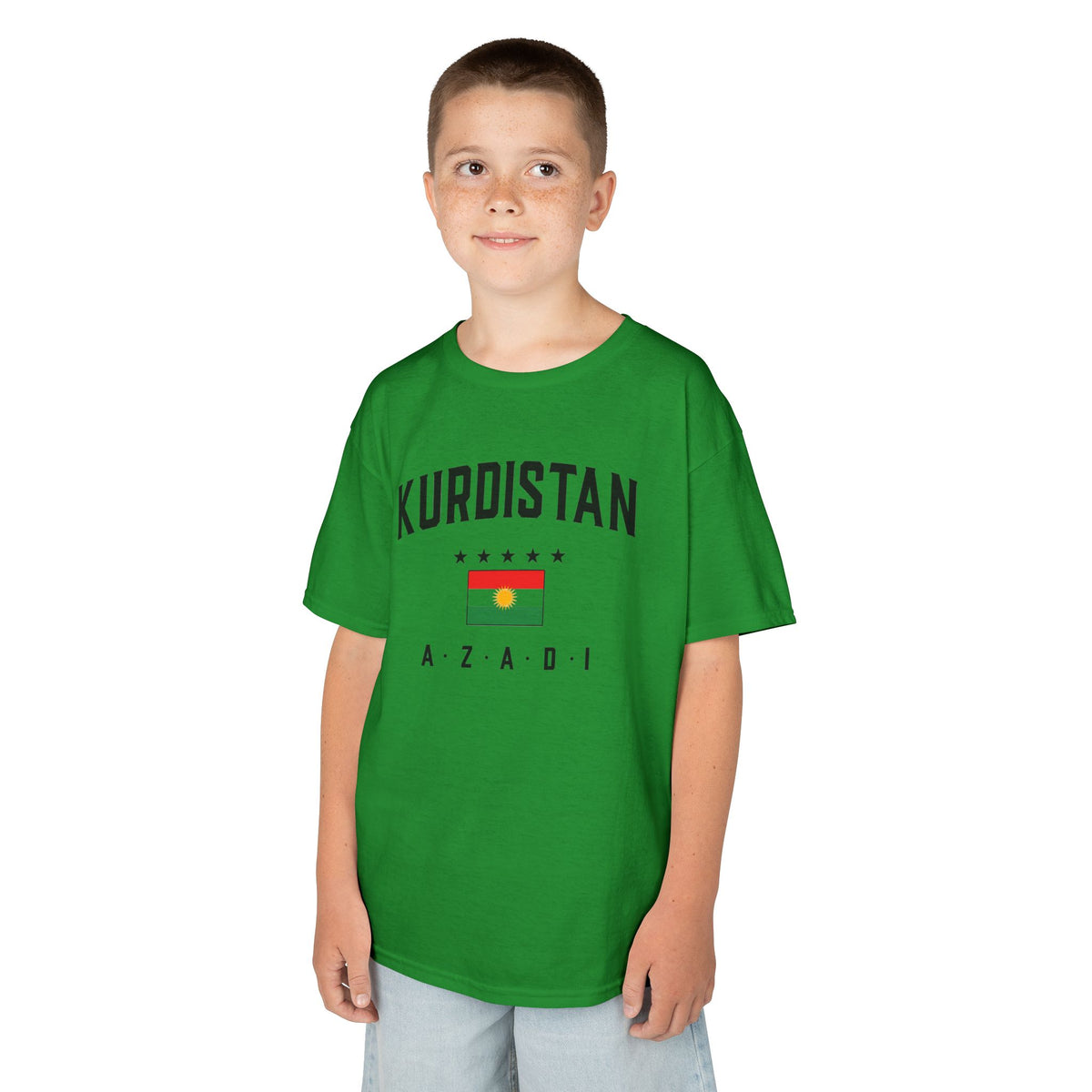 Kurdistan Azadi Newroz Geschenkidee - Unisex Kinder & Jugendliche T-Shirt