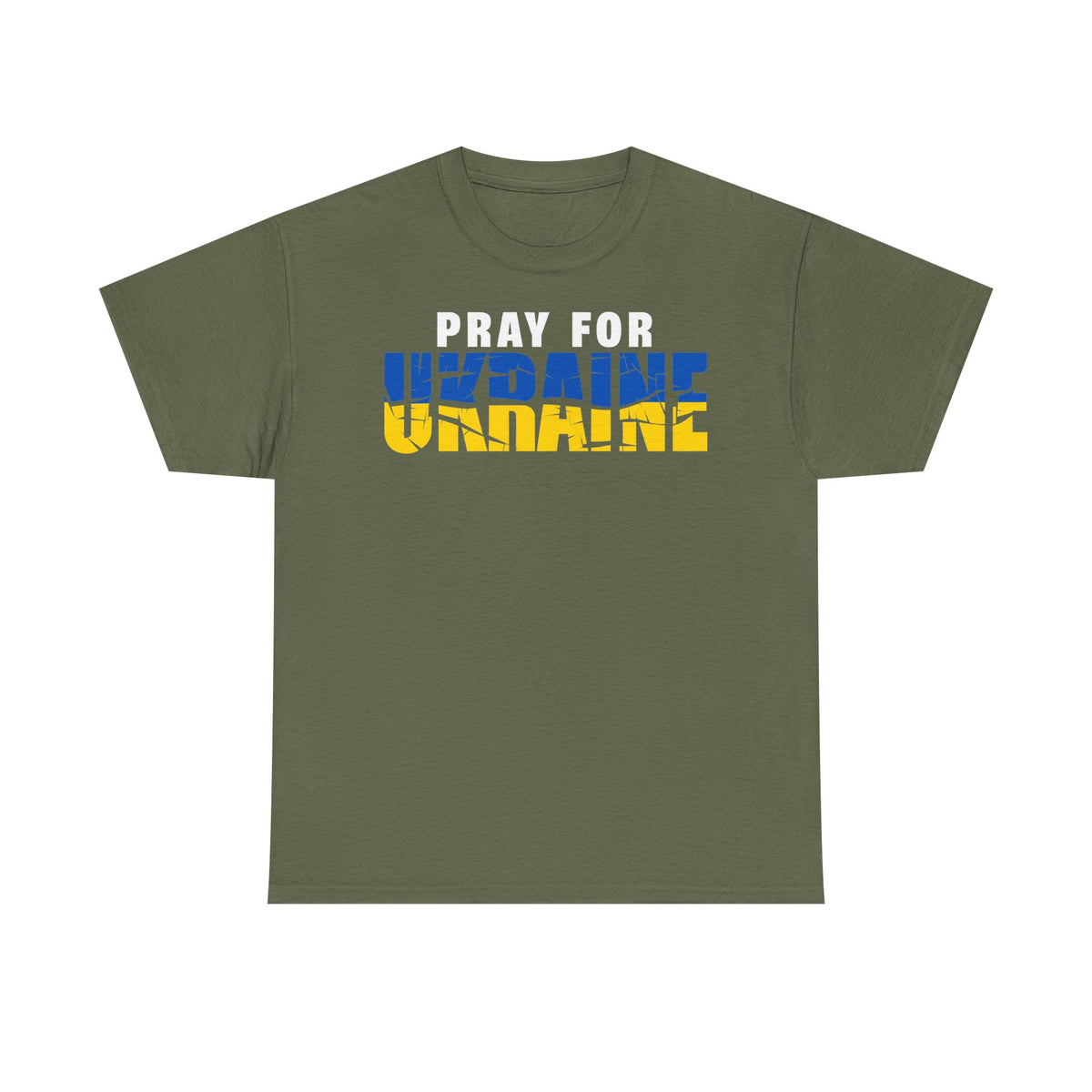 Bandiera e stemma dell'Ucraina Idea regalo Sport Tifoso Moda Vintage - T-shirt unisex