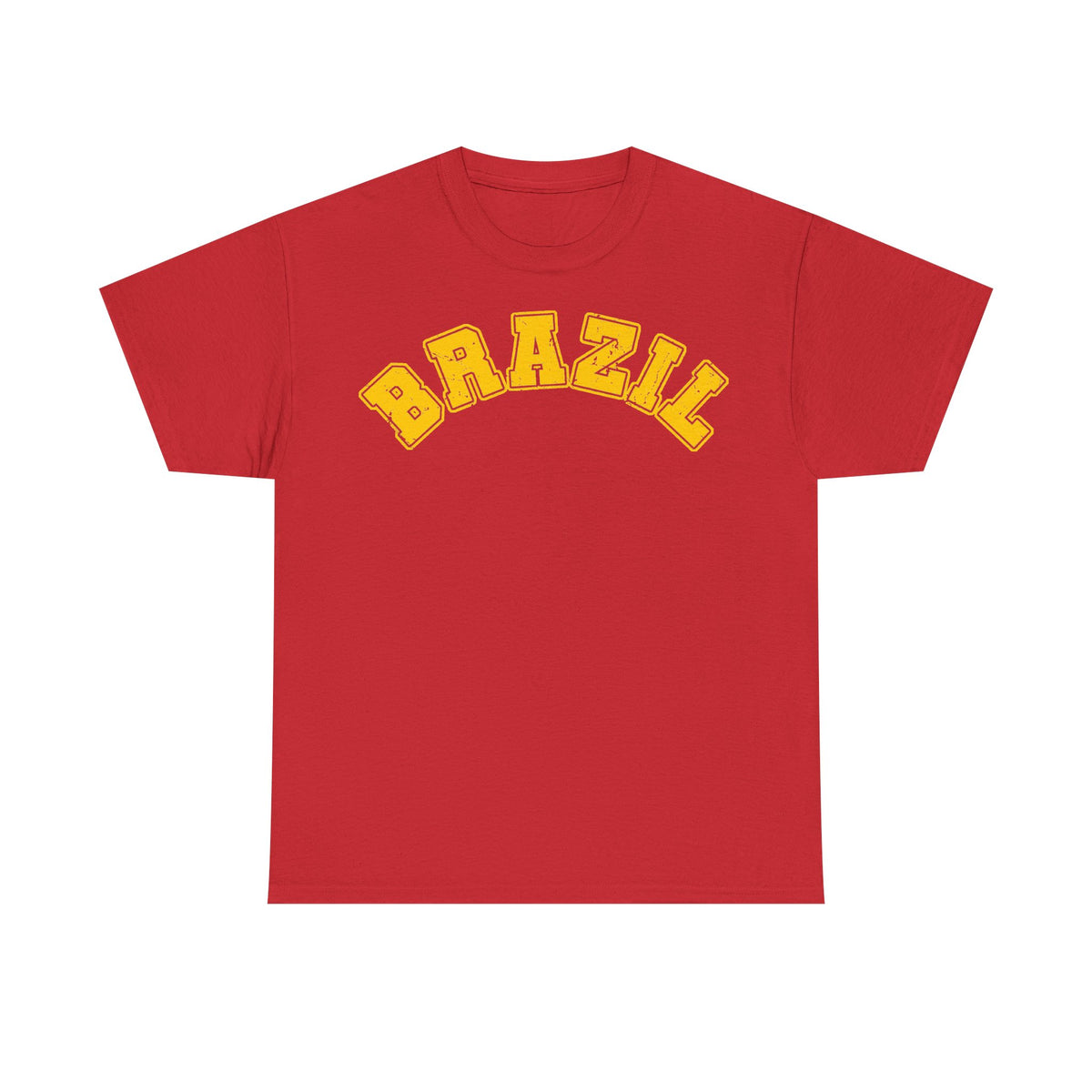 Brazil Brasilien Wappen Flagge Sport Fan Fußball Geschenkidee - Unisex T-Shirt