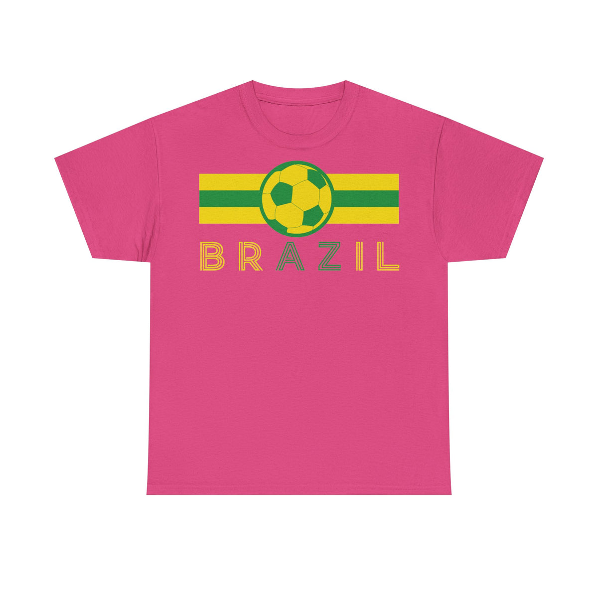 Brazil Brasilien Wappen Flagge Sport Fan Fußball Geschenkidee - Unisex T-Shirt