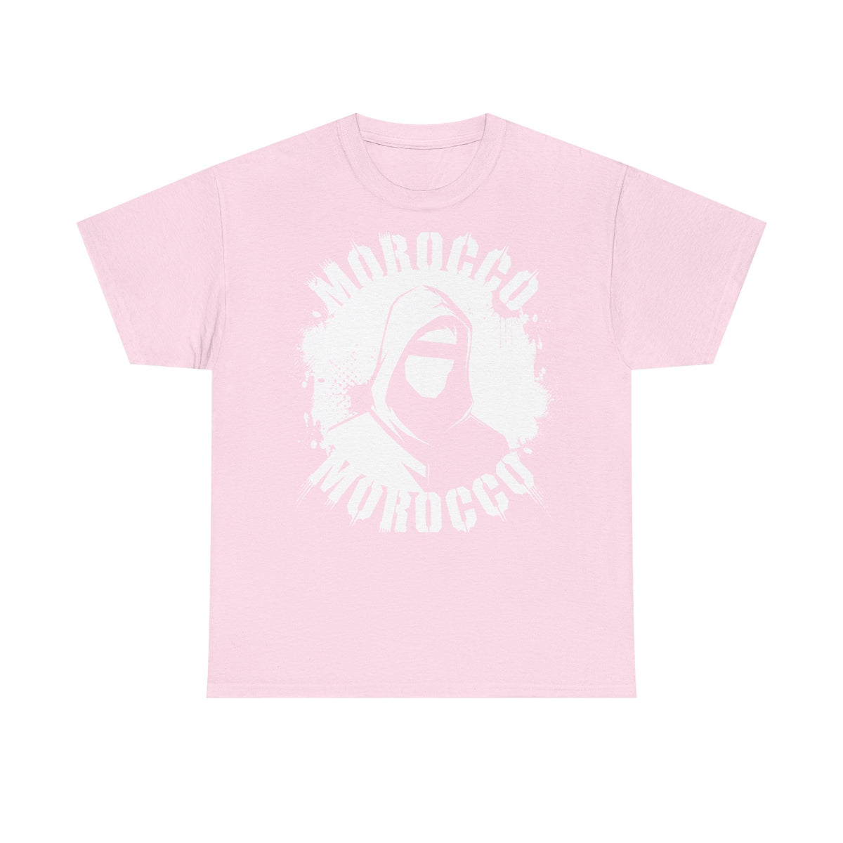 Escudo de hooligan de Marruecos Bandera de Marruecos Fútbol Aficionado Deporte Idea de regalo - Camiseta unisex