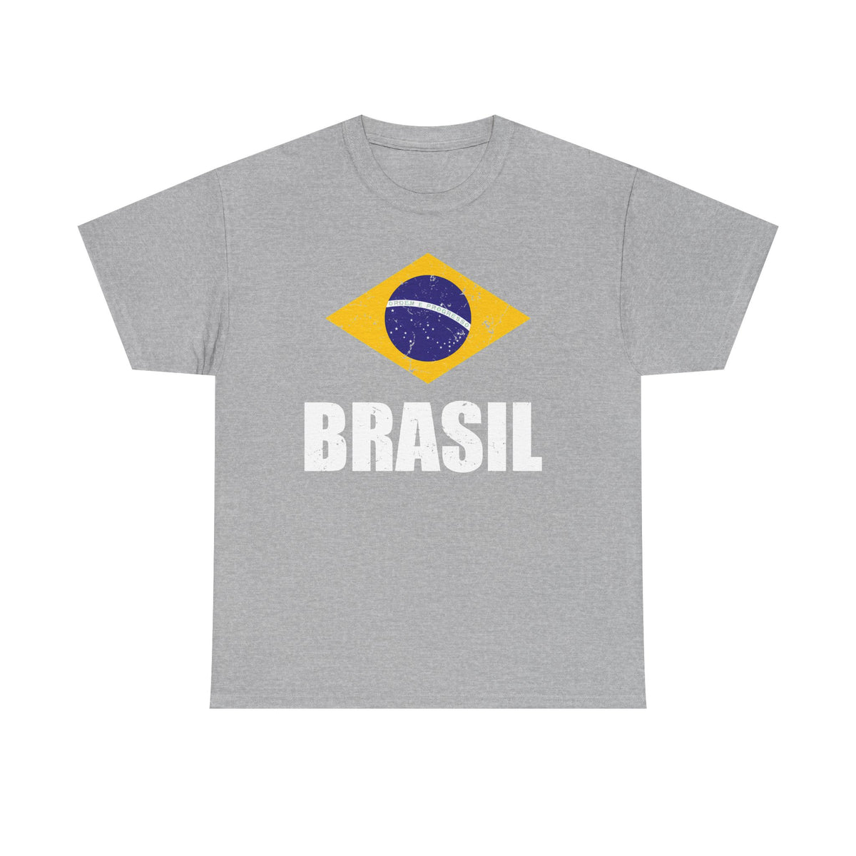 Brazil Brasilien Wappen Flagge Sport Fan Fußball Geschenkidee - Unisex T-Shirt