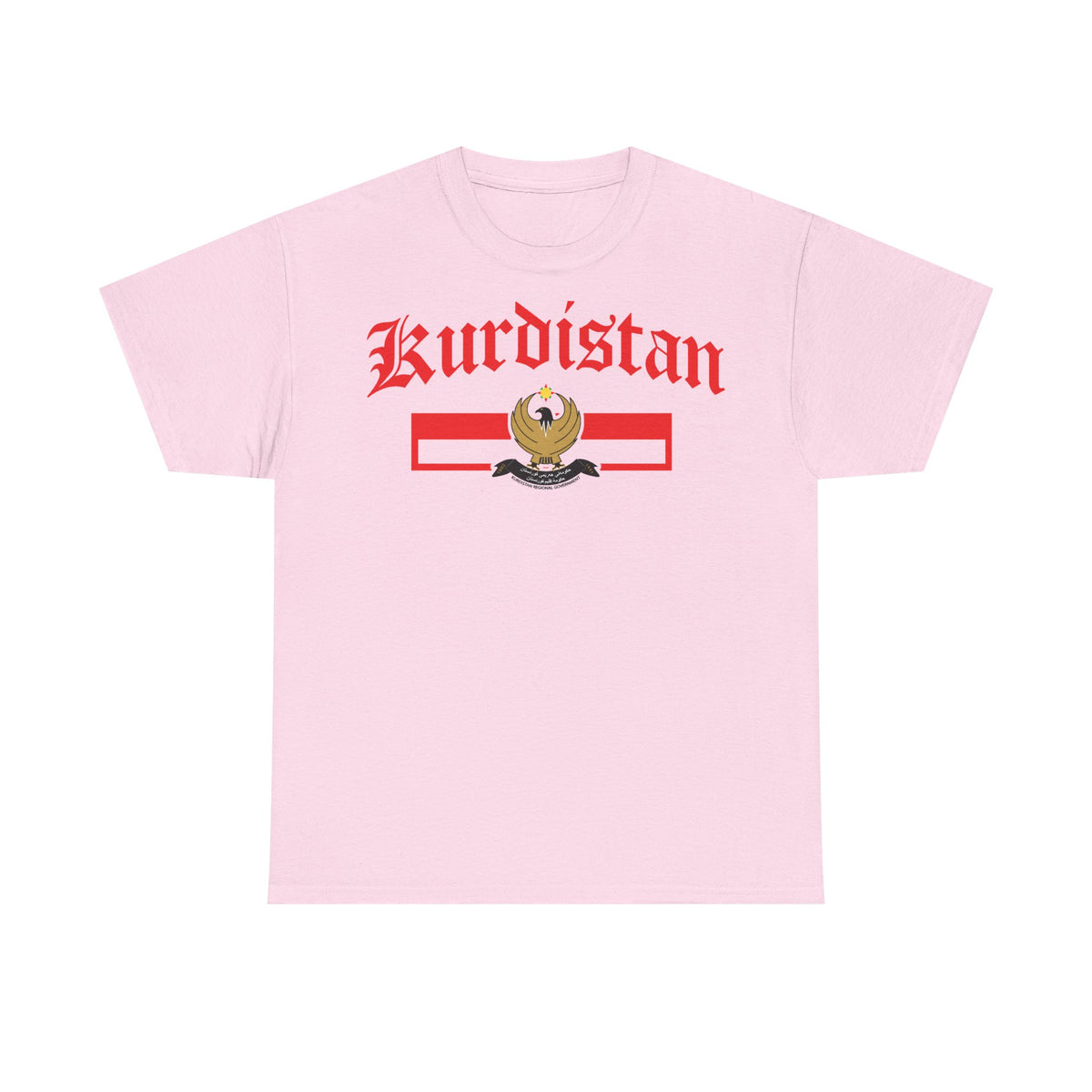 Kurdistán Azadi Escudo Bandera Patria Newroz Regalo - Camiseta unisex