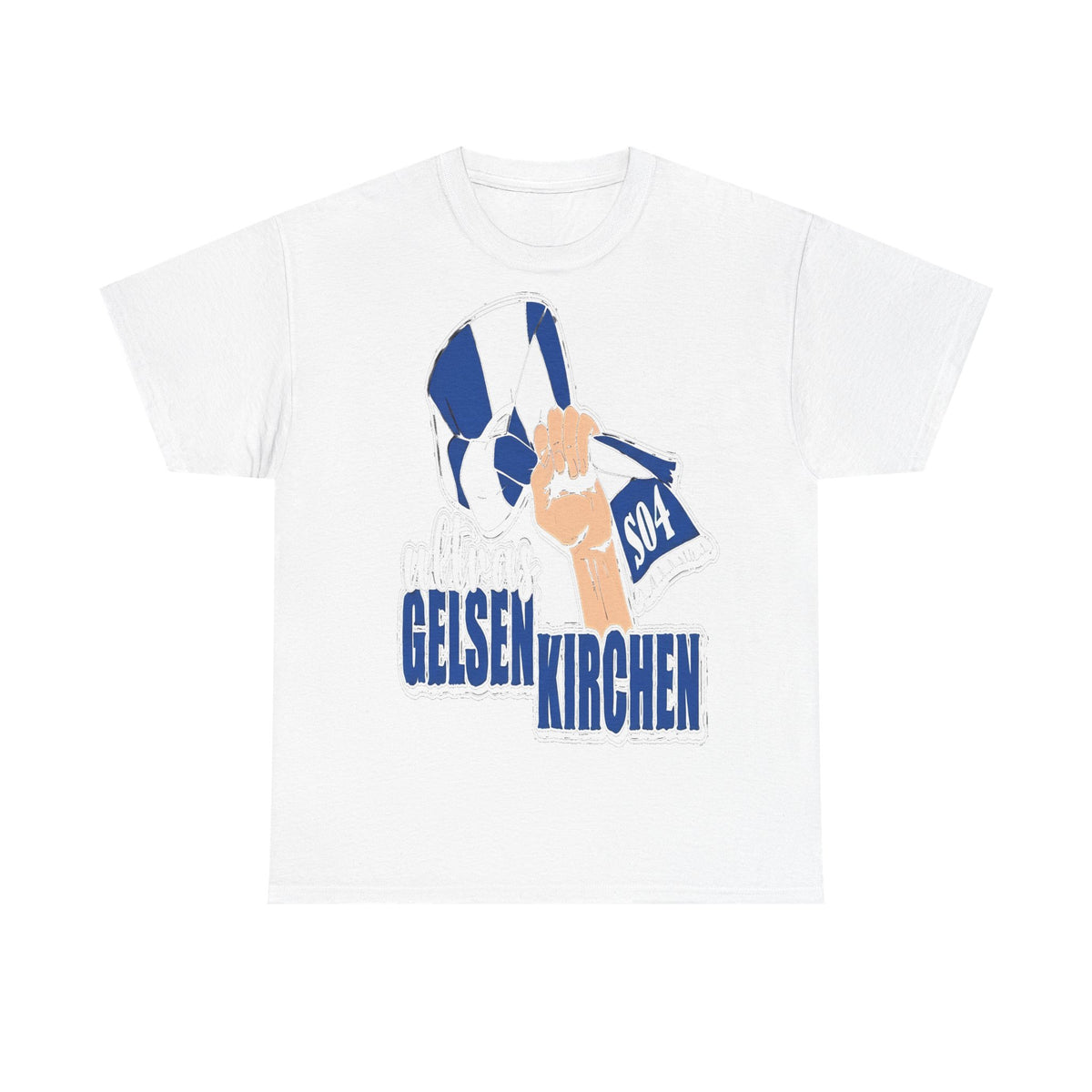 Ultras Gelsenkirchen S04 Aficionado del Schalke Fútbol Deporte Aficionado Idea de regalo - Camiseta unisex