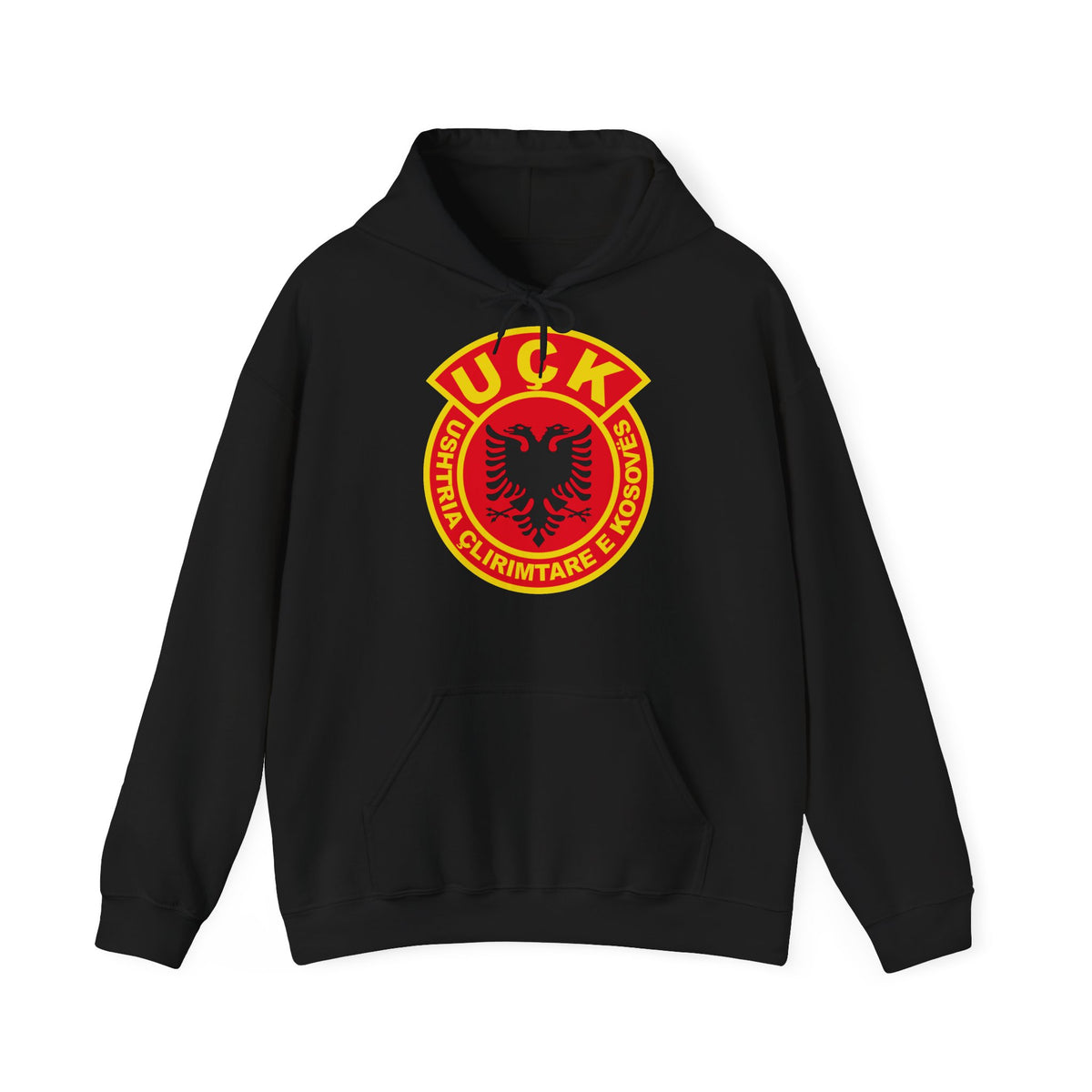 Albania Kosovo UCK Wappen Flagge Doppeladler - Unisex Hoodie