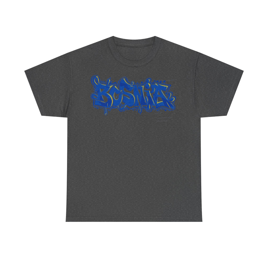 Bosnia Wappen Flagge Stolz Heimat Fußball fan Geschenkidee - Unisex T-Shirt