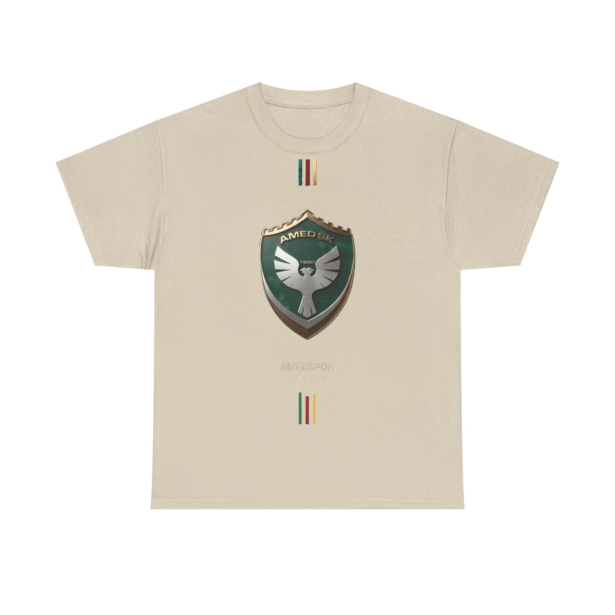T-shirt unisexe pour fan de football kurde avec écusson Amedspor SK 1990