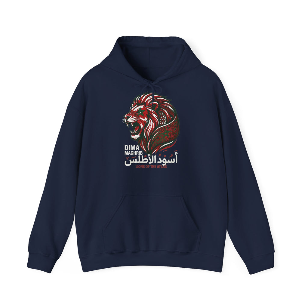 Marokkko Dima Maghrib Löwe - Unisex Hoodie