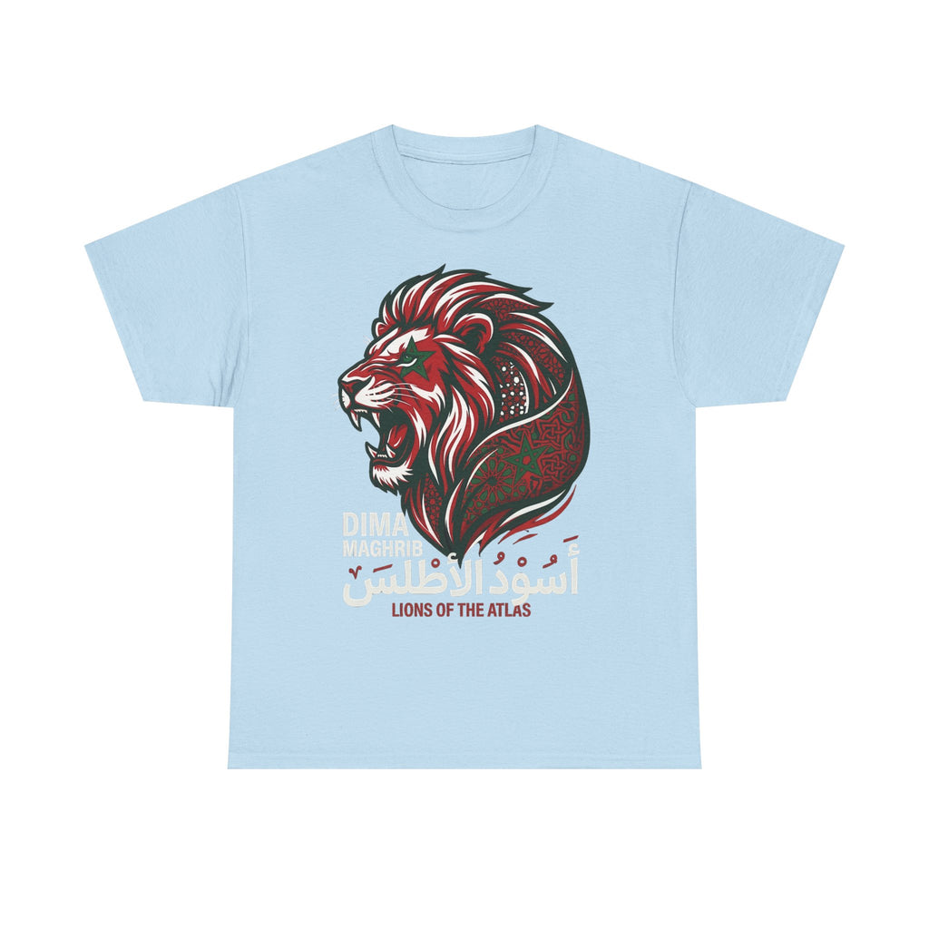 Marokkko Dima Maghrib Löwe - Unisex T-Shirt