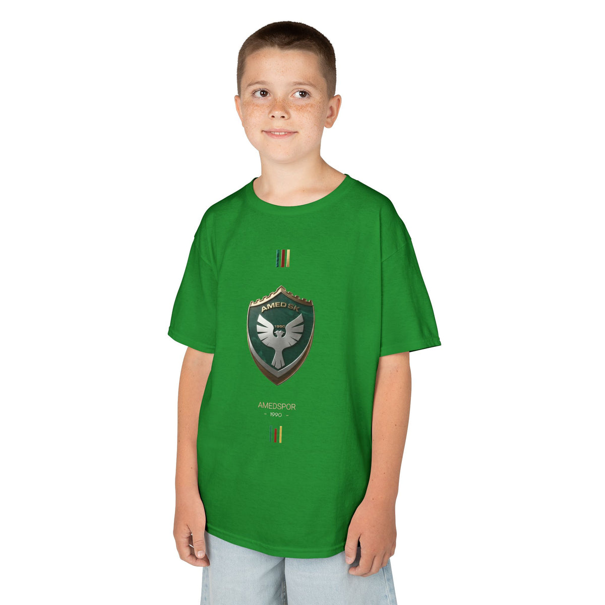 Amedspor SK 1990 Edel Wappen Flagge Sport Fan - Unisex Kinder & Jugendliche T-Shirt