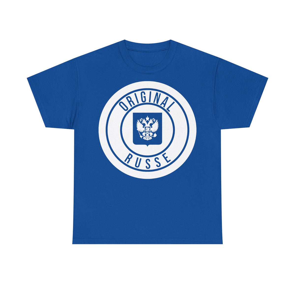 Rusia Rusia Moscú águila bandera escudo regalo deporte aficionado moda - Camiseta unisex