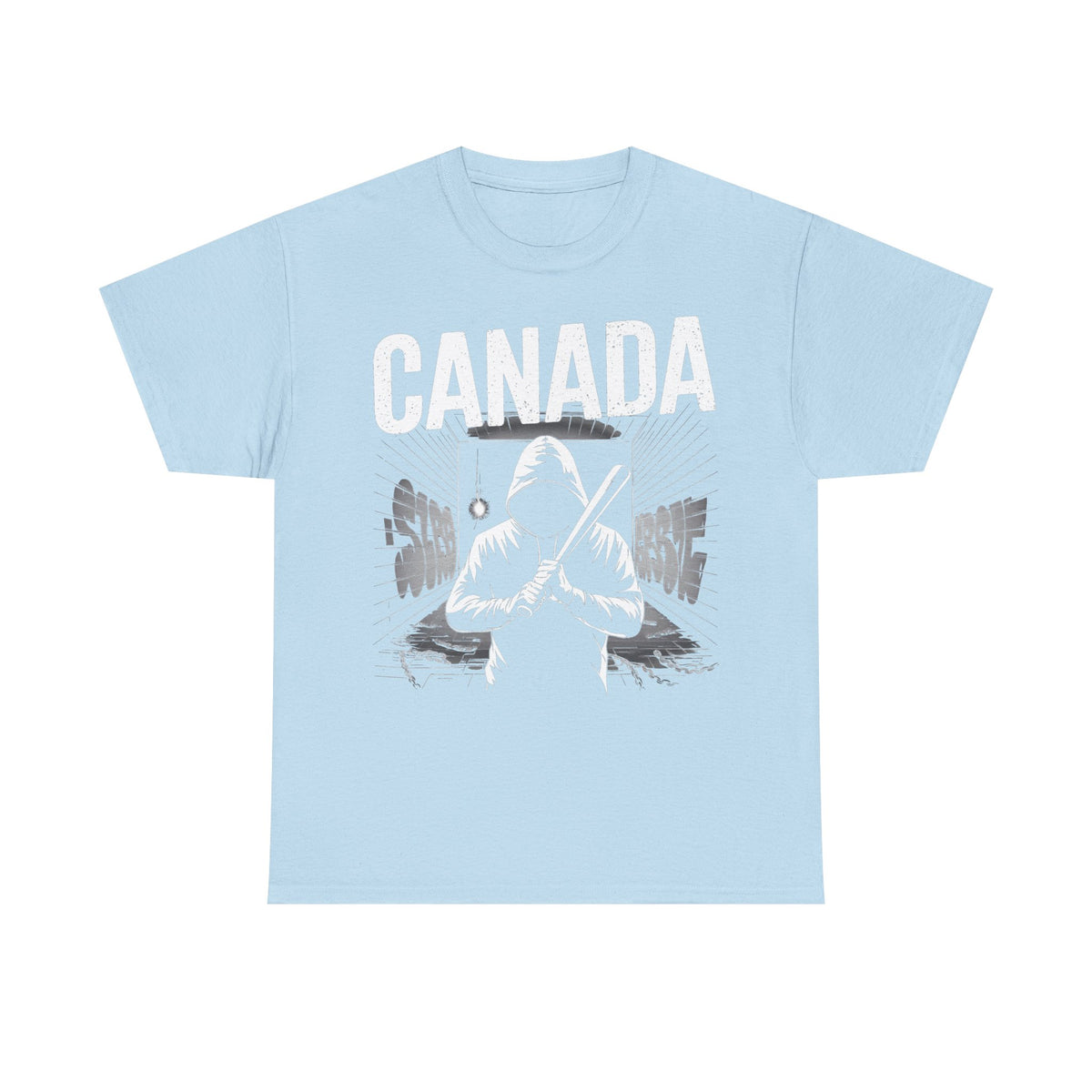 Canada Kanada Hooligan Wappen Flagge Fan Sport Fußball Geschenkidee - Unisey T-Shirt