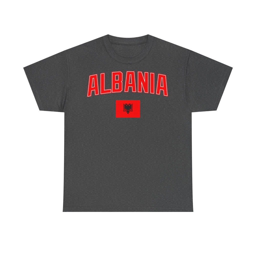 Albania Wappen Shqiptar Flagge Adler Fußball Fan Sport Unisex T Shirt