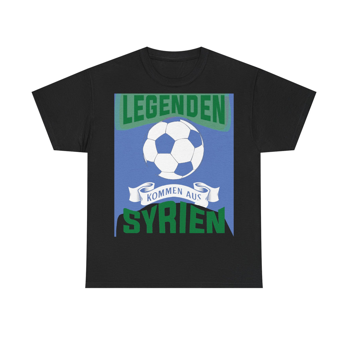 Syria Syrien Wappen Flagge Heimat Sport Fan Geschenkidee - Unisex T-Shirt