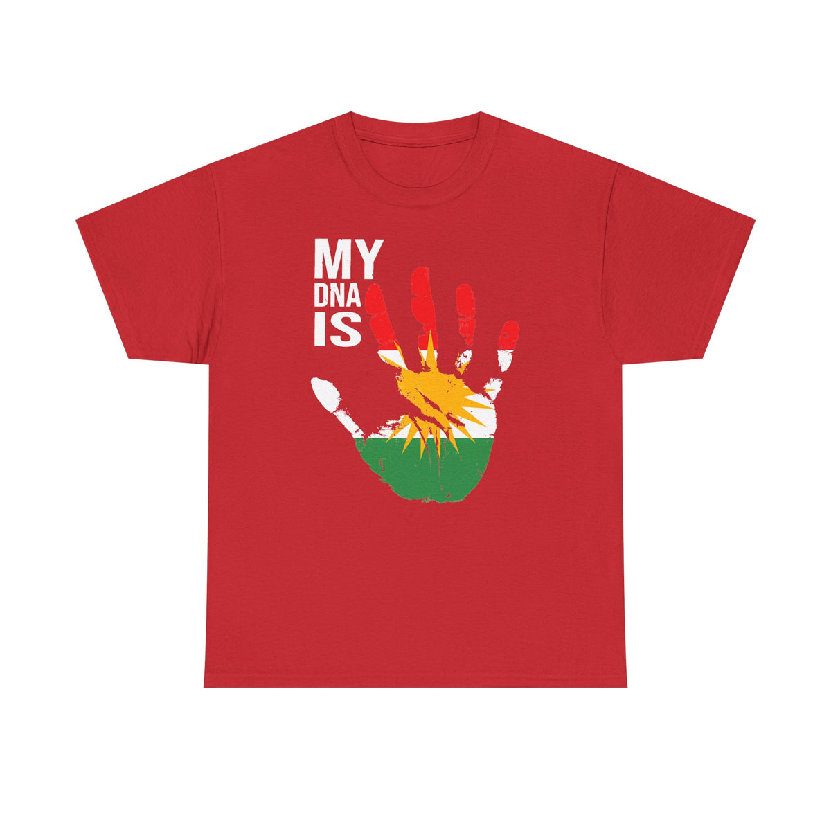 Kurdistán Azadi Escudo Bandera Patria Newroz Regalo - Camiseta unisex