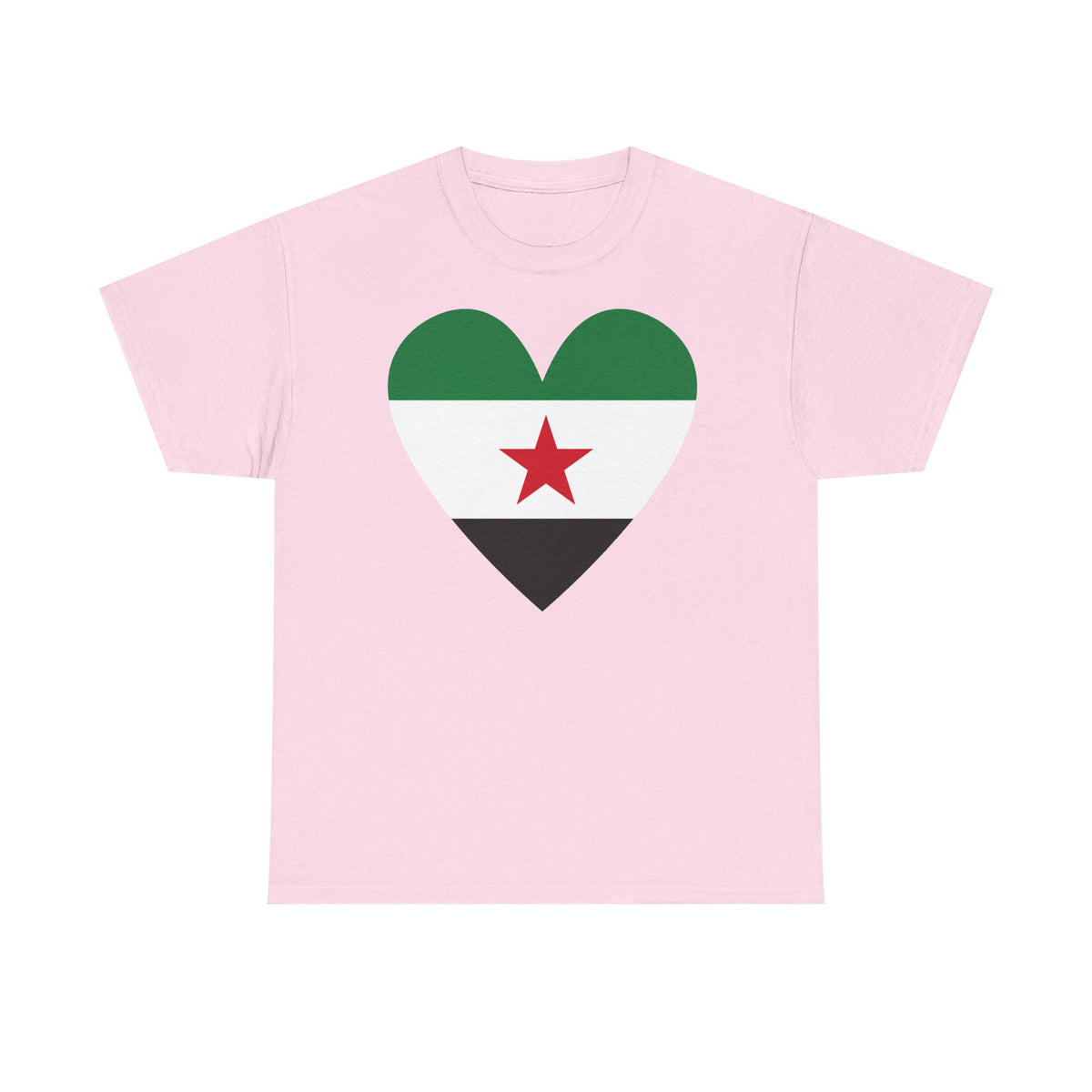 Syria Syrien Wappen Flagge Heimat Sport Fan Geschenkidee - Unisex T-Shirt