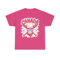 Canada Kanada Hooligan Wappen Flagge Fan Sport Fußball Geschenkidee - Unisey T-Shirt