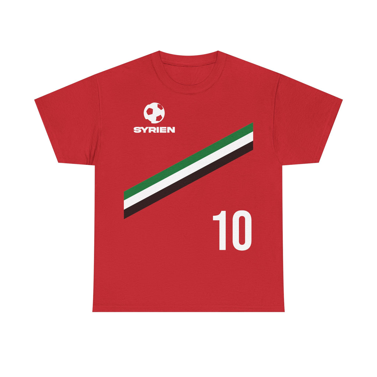 Syria Syrien Wappen Flagge Heimat Sport Fan Geschenkidee - Unisex T-Shirt