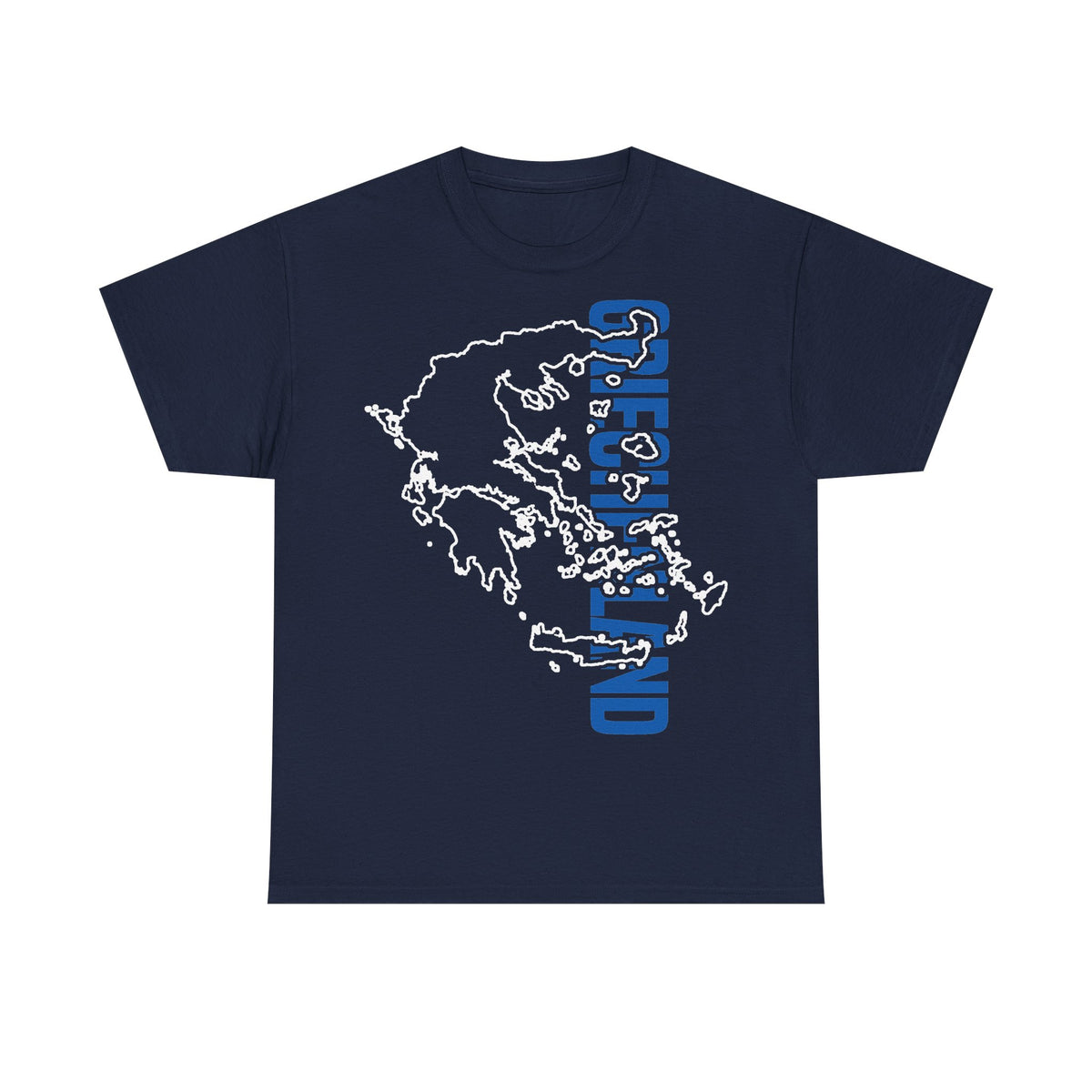 Grecia Grecia Bandera Escudo Patria Fútbol Deporte Aficionado Idea de regalo - Camiseta unisex