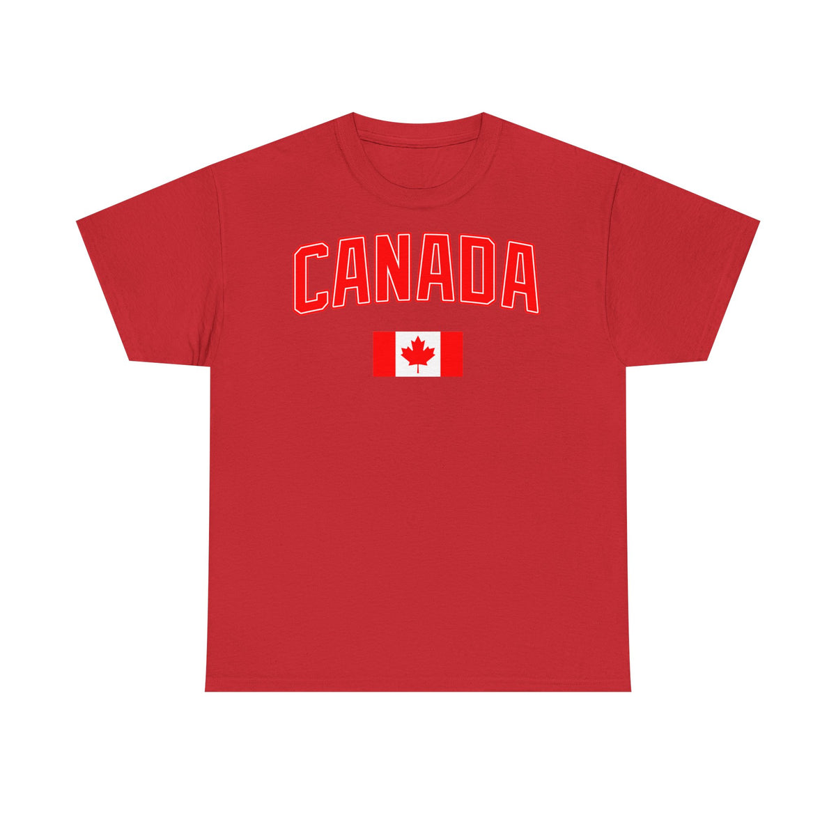Canada Kanada Wappen Flagge Fan Sport Fußball Geschenkidee - Unisey T-Shirt