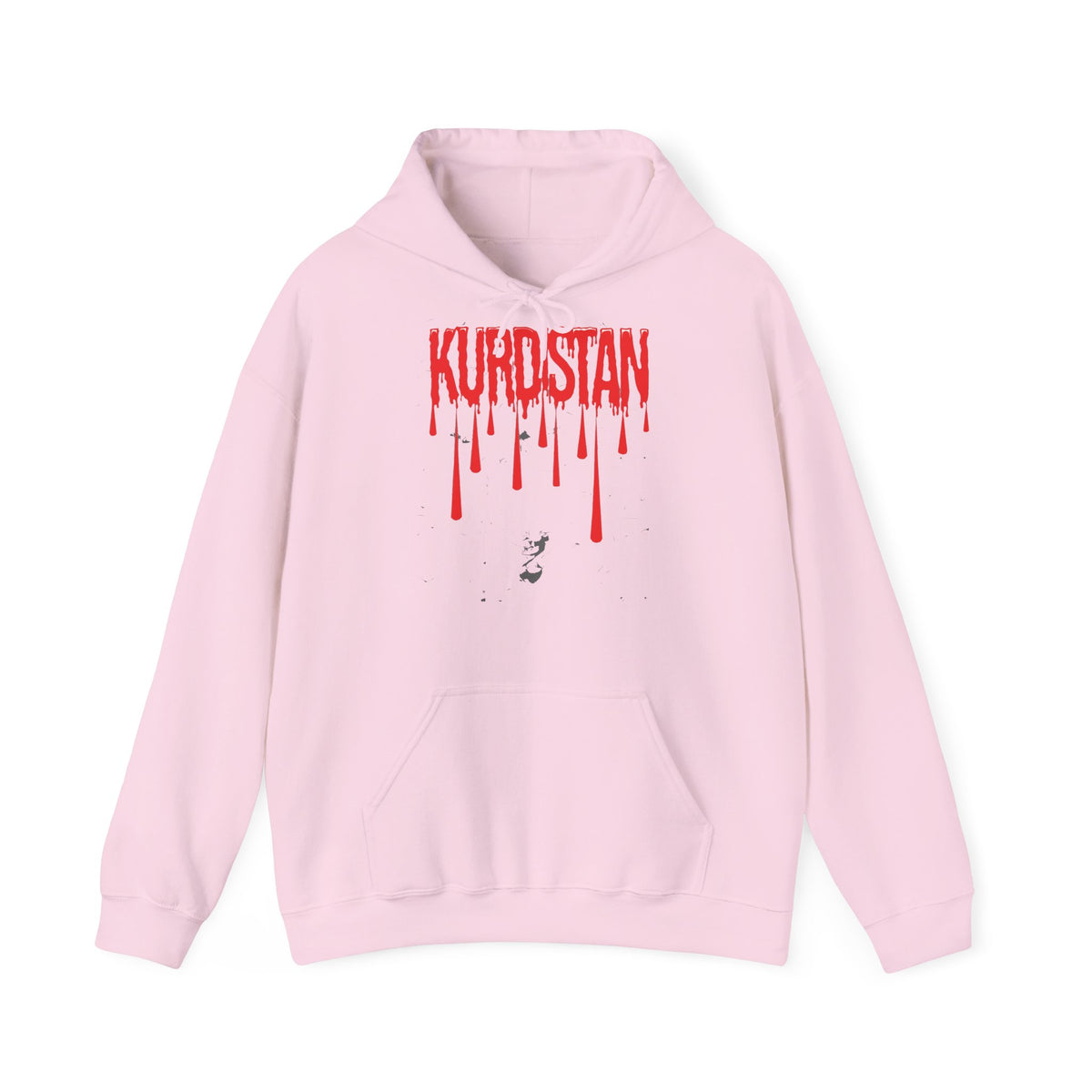 Kurdistan patria orgoglio stemma bandiera sport calcio regalo per tifosi - felpa con cappuccio unisex
